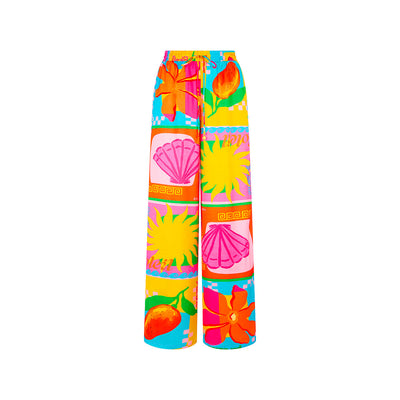 Drawstring Resort Pants - Sunkissed Coast