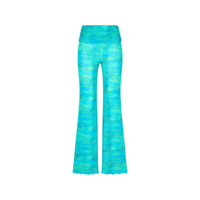 Mesh Flare Pants - Summer Seas