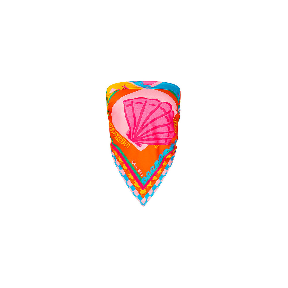 Summer Bandana Scarf Top - Sunkissed Coast