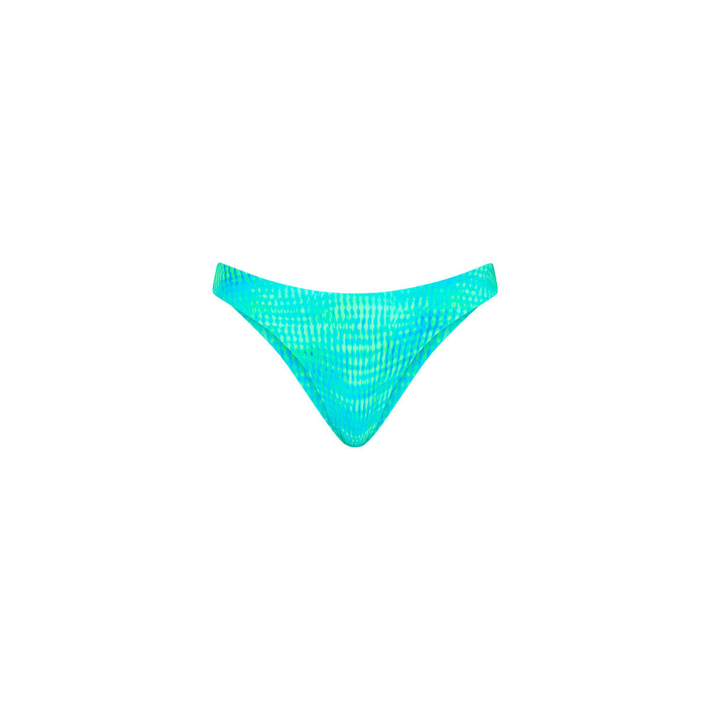 Minimal Full Coverage Bikini Bottom - Summer Seas
