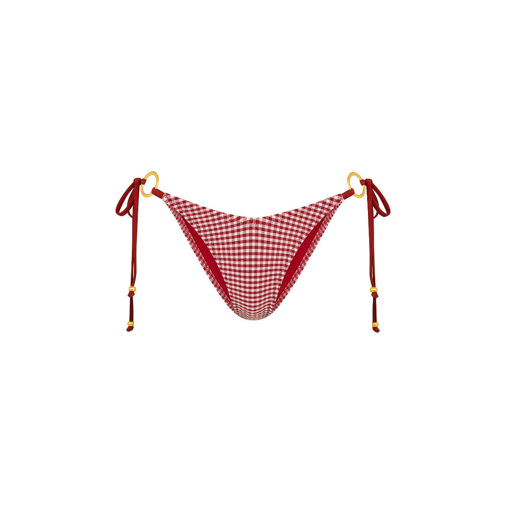 Ring Cheeky Tie Bikini Bottom - Coco Kisses