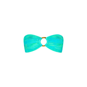 Strapless Bandeau Bikini Top - Summer Seas