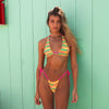 Gathered Tie Side Bikini Bottom - Sunshine Lover