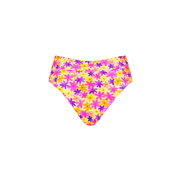 High Waist Cheeky Bikini Bottom - Daisy Dreamer