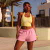 Knit Halter Tank Top - Sunny Honey