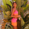 Layered Mesh Cami - Tropical Heatwave
