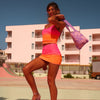 Layered Mesh Cami - Tropical Heatwave
