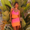 Layered Mesh Cami - Tropical Heatwave