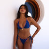 Lettuce Edge Bralette Bikini Top - Mystic Moon