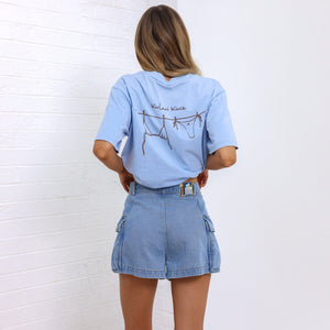 Martina Denim Shorts - Pocket Full Of Shells