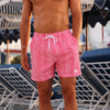 Men's Swim Trunks - Cherry Cola