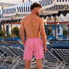 Men's Swim Trunks - Cherry Cola