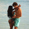 Men's Swim Trunks - Emerald Tides