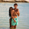 Men's Swim Trunks - Emerald Tides