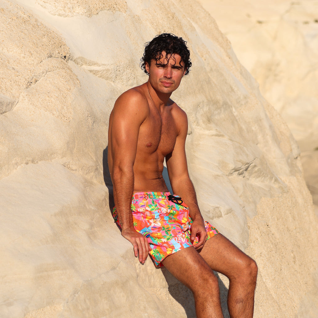 Men's Swim Trunks - Havana Haven