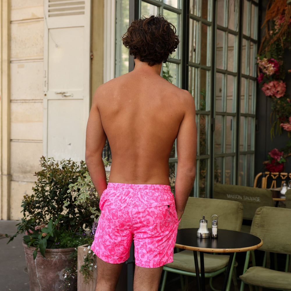 Men's Swim Trunks - Hearts Collide