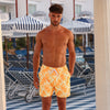 Men's Swim Trunks - Orange Cream