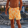 Men's Swim Trunks - Orange Cream