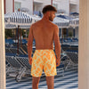 Men's Swim Trunks - Orange Cream