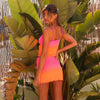 Mesh Mini Skirt - Tropical Heatwave