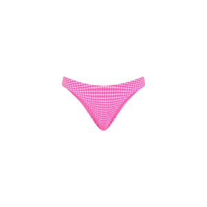 Minimal Full Coverage Bikini Bottom - Pink Diva
