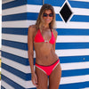 Modest Bind Full Coverage Bikini Bottom - Cherry Cola