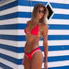 Modest Bind Full Coverage Bikini Bottom - Cherry Cola