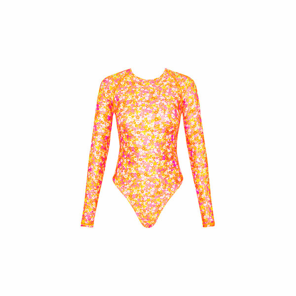 Long Sleeve Surf Suit - Mimosa Meadows