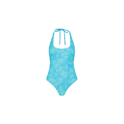 Scoop Halter Cheeky One Piece - Stargaze
