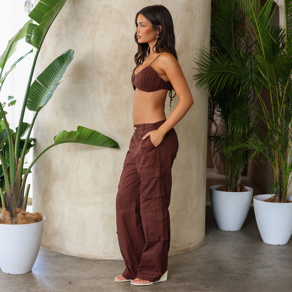Relaxed Cargo Pants - Coco