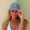 Retro Baseball Hat - Dixie Denim