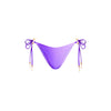 Ring Cheeky Tie Bikini Bottom - Amethyst