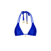 Halter Bralette Bikini Top - Blue Lagoon