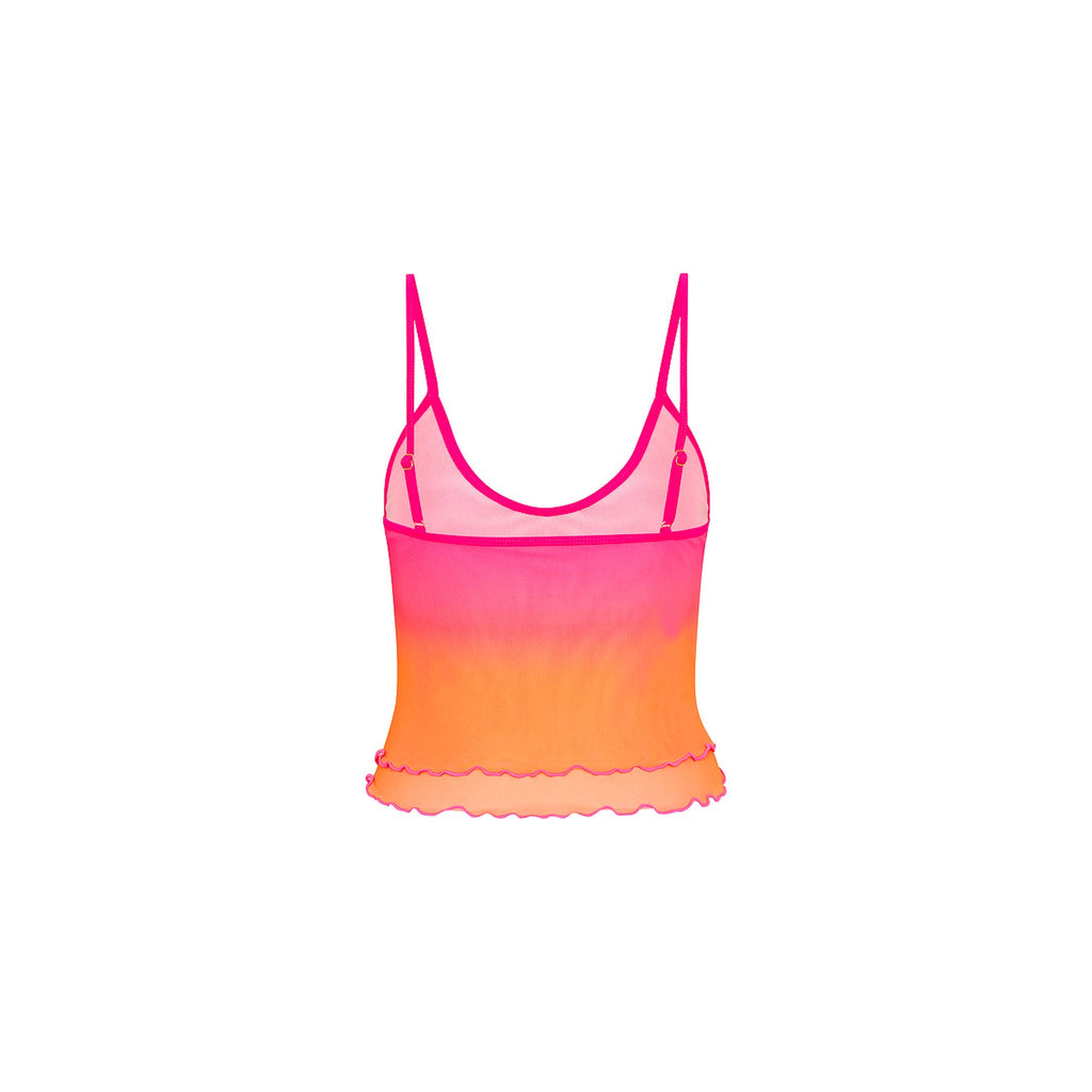 Layered Mesh Cami - Tropical Heatwave