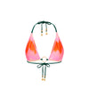 Ring Halter Bikini Top - Strawberry Vanilla