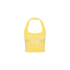 Knit Halter Tank Top - Sunny Honey