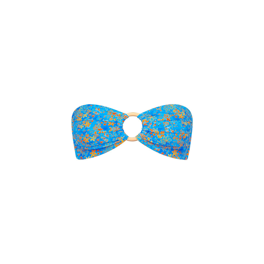 Strapless Bandeau Bikini Top - Cream Soda