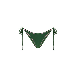 Stitch Dipped Cheeky Tie Bikini Bottom - Jaded Juniper