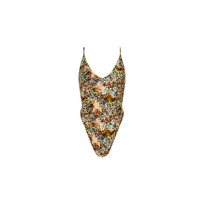 Plunge Cross Back One Piece - Sundaze