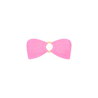 Strapless Bandeau Bikini Top - Fairy Floss