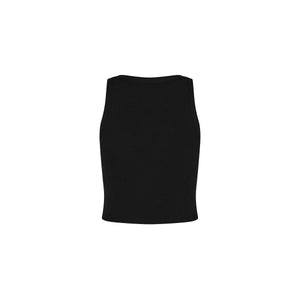 Embossed Knit Tank - Twilight Black