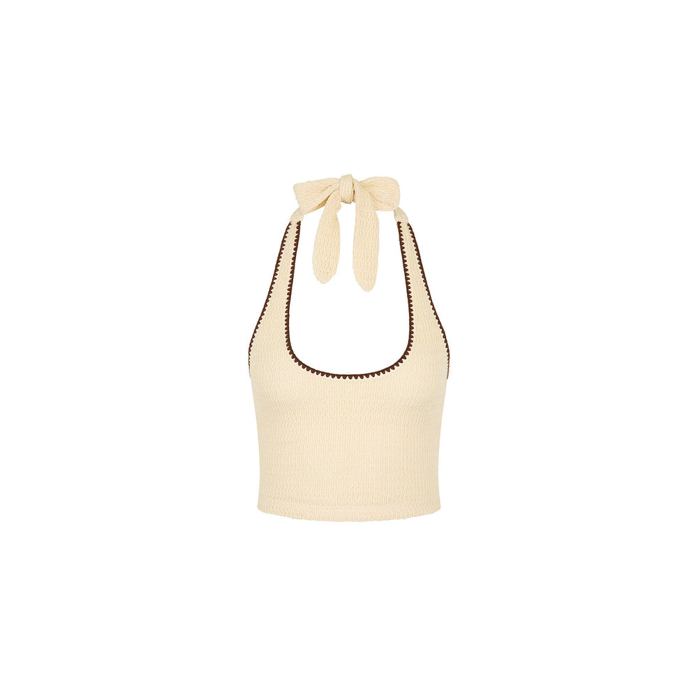 Palma Halter Top - Havana