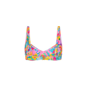 Underwire Bralette Bikini Top - Pretty Paradise