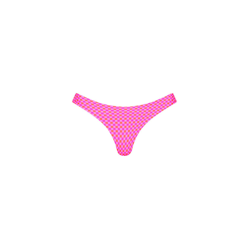 Minimal Full Coverage Bikini Bottom - Pinky Promise