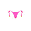 Thong Tie Side Bikini Bottom - Posh Pink