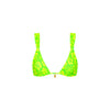 Slide Bralette Bikini Top - Aloha Lime