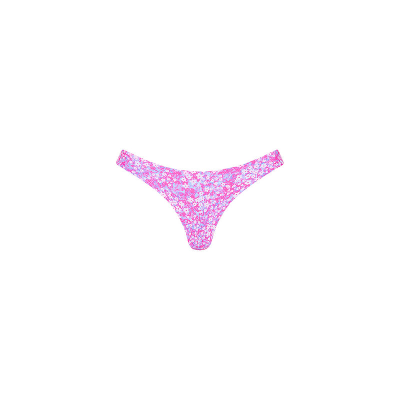 Minimal Full Coverage Bikini Bottom - Grape Spritz