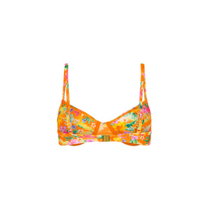 Ditzy Underwire Bra Bikini Top - Peachy Pocket