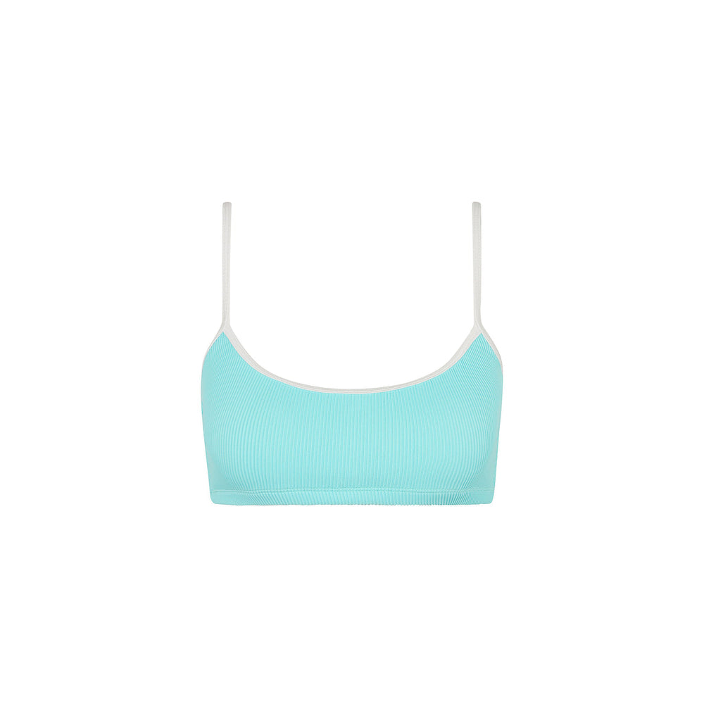 Swim Tank Bikini Top - Calypso Blue