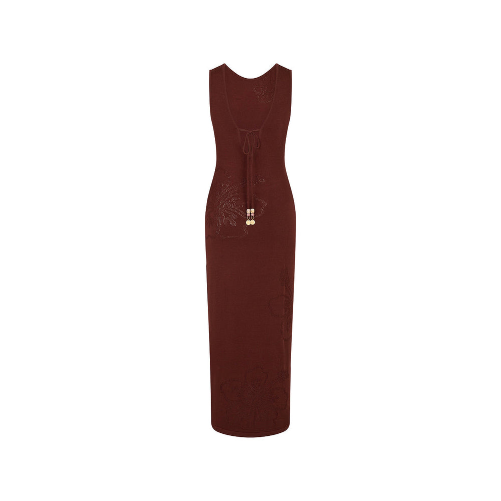 Lola Knit Maxi Dress - Coco
